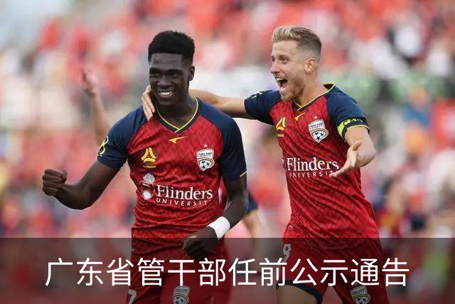 广东省管干部任前公示通告